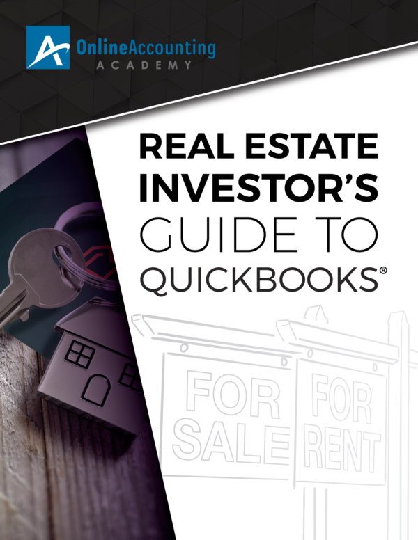 QuickBooks Training Book for Real Estate Investors